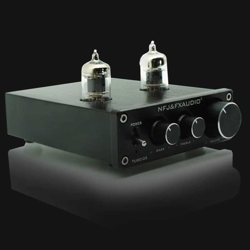 FX-AUDIO Vacuum Tube Speaker Pre Amplifier HiFi Audio - TUBE-03 ( ORI ...
