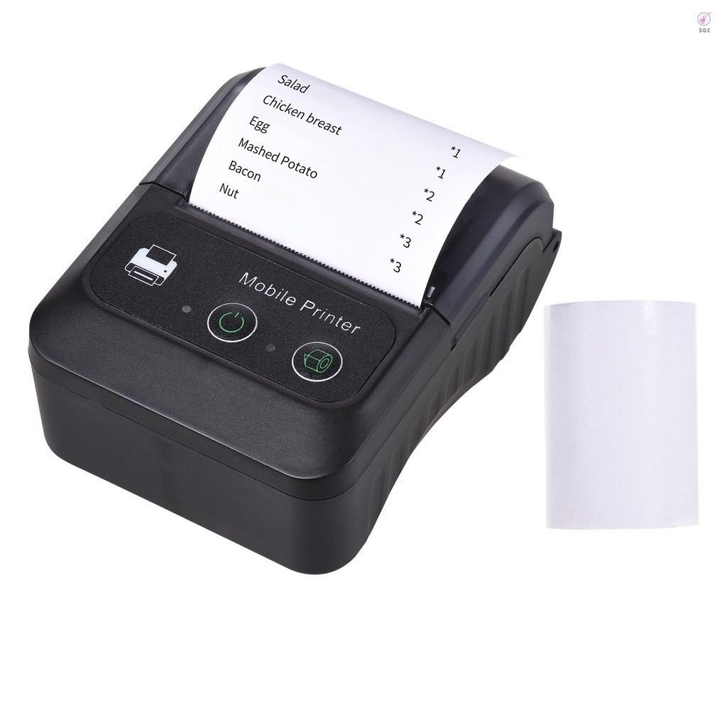 Portable Wireless BT 58mm 2 Inch Thermal Receipt Printer Mini USB Bill POS  Mobile Printer Support ESC/POS Print Command Compatible with  Android/iOS/Windows for Small Busi [Sqic] | Shopee Singapore