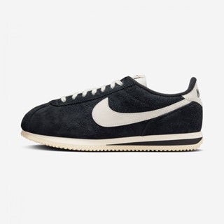 White and black hot sale cortez shoes