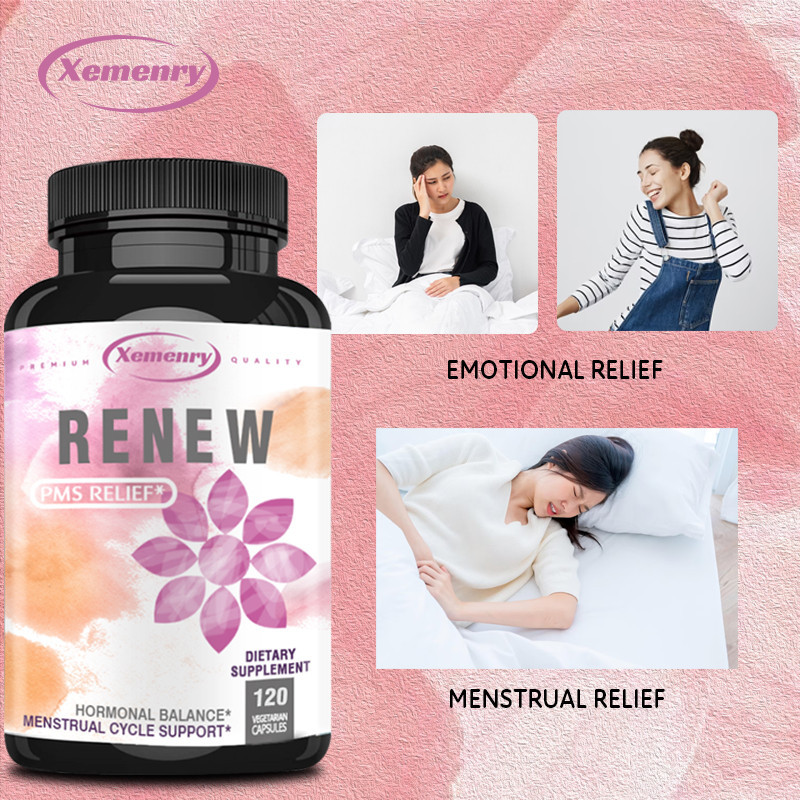 Xemenry Women's PMS Relief Supplement, Female Hormone Balance ...