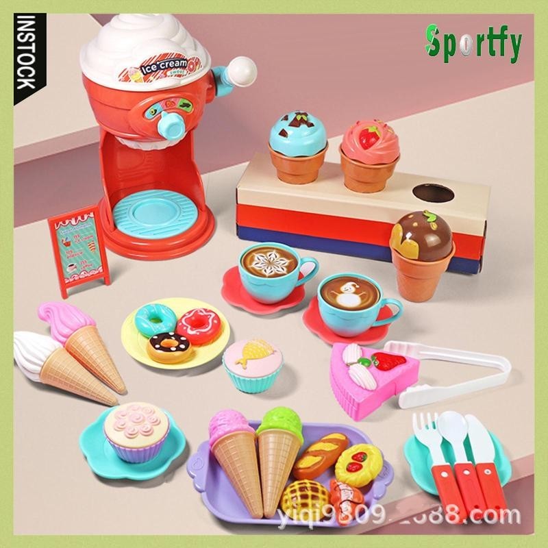 Ice cream maker toy set online