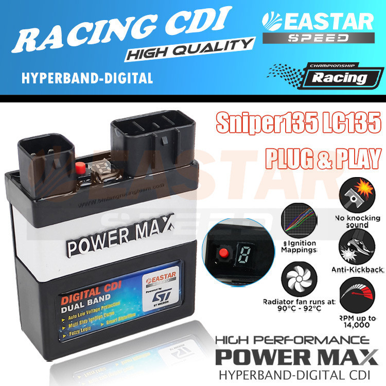 9 map CDI RACING LC135 SRL V1/V2/V3/V4/V5/V6 100% brand new | Shopee ...