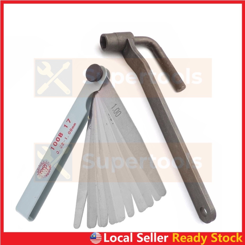 Feeler Gauge Thickness Filler Feller Motorcycle Engine Valve Tappet