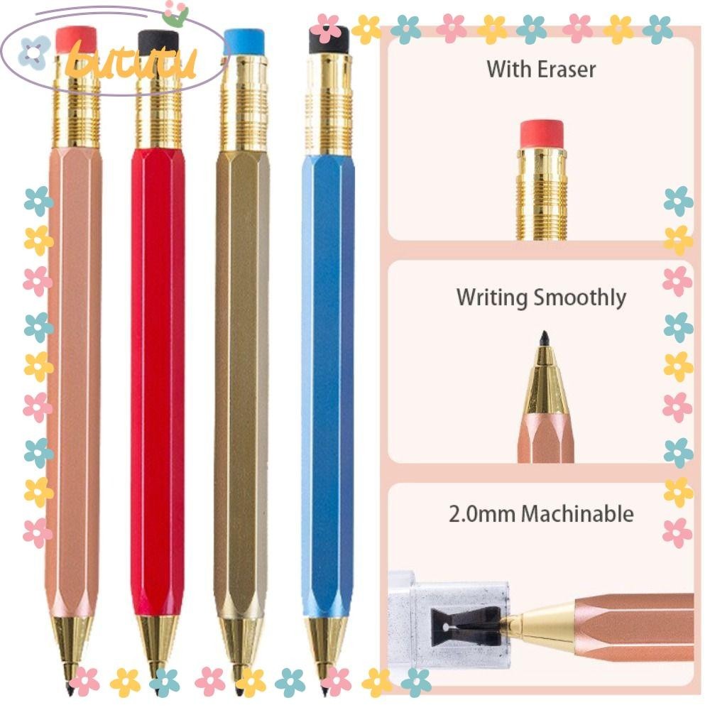 BUTUTU Automatic Pencil, Drawing Writing Tool Metal Mechanical Pencil ...