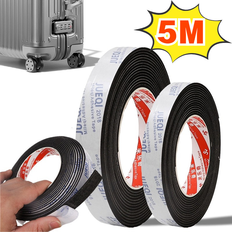 5M Creative Wear-resistant Luggage Wheels Protector Mute Tape Universal ...