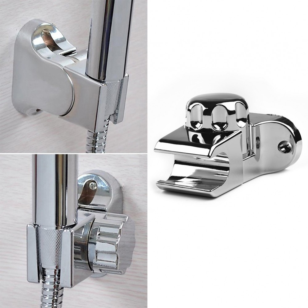 Chrome Finished Wall Mount Shower Head Bracket with Adjustable ...