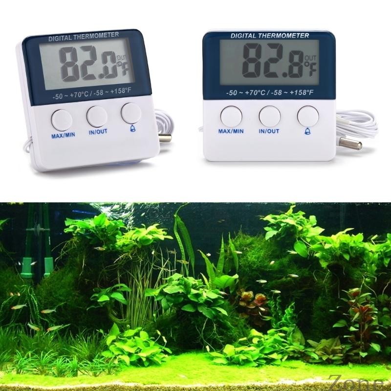 XIA Fish Tank Accurate LCD Display Aquarium Digital Mini Aquarium