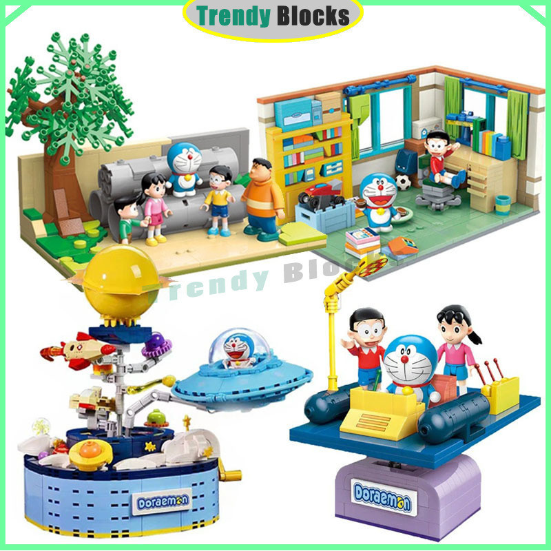 Doraemon Series Nobita's Room/Doraemon: TV/Cement Pipe Vacant Land ...