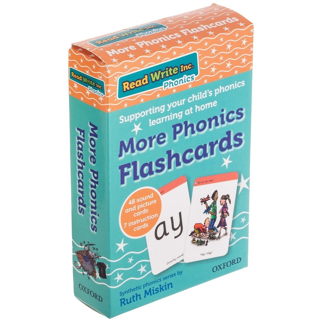 Read Write Inc. Phonics Home More Phonics Flashcards/Ruth Miskin Rwi