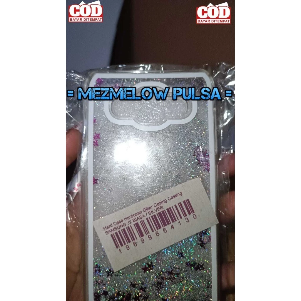 Hardcase Gliter Casing Caseng Case Hard Case SAMSUNG J2 BIASA - Gambar 2