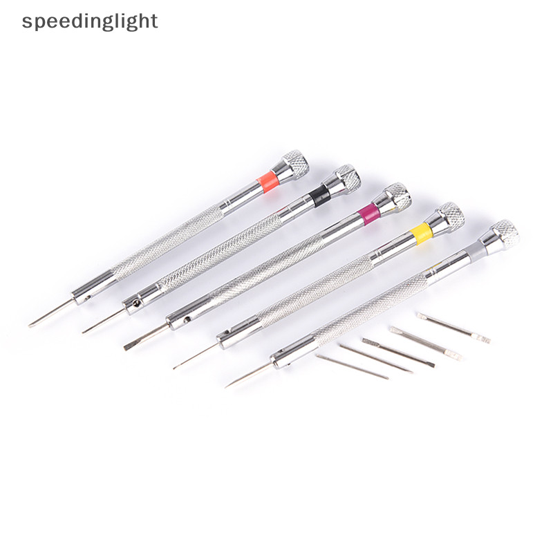 speedinglight 5pcs Steel Watch Screwdriver Watches Band Link Pins