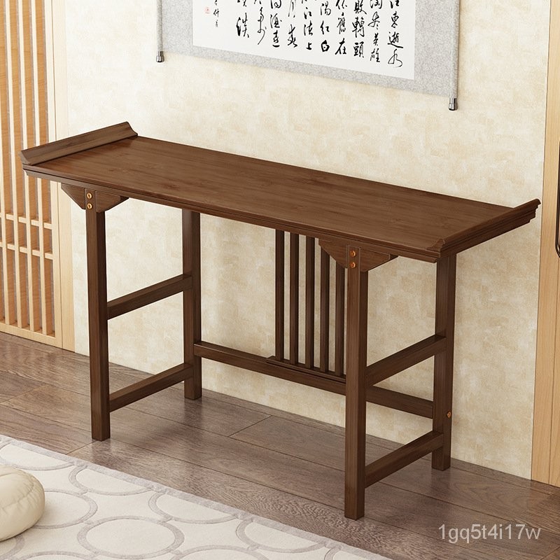 Wholesale Console Tables New Chinese Style Table Zen Light Luxury Wall 