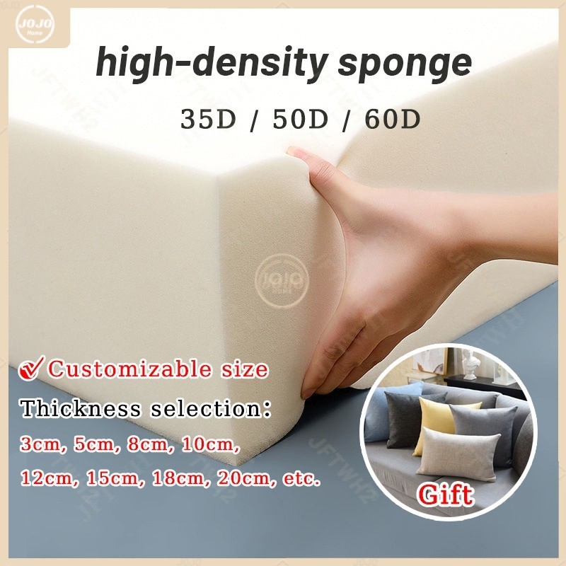 Sofa sponge 50D High-Density Cushion Custom-Made Thickened Hardened Bay ...