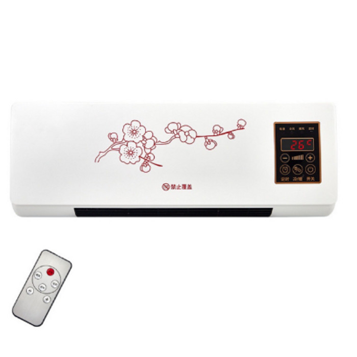【Hot sale】220V 1800W Portable electric heater and Air Conditioner Combo ...