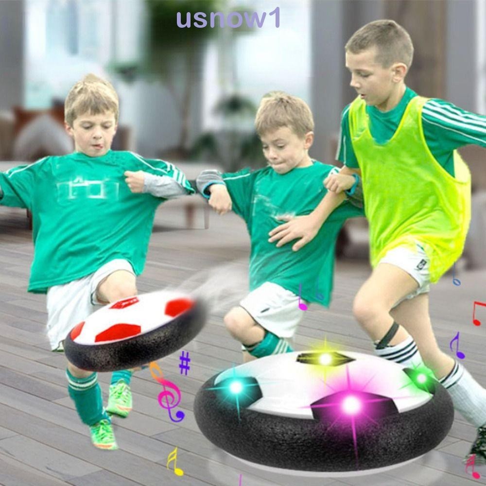 SG STOCKS] Hover Ball Kids LED + Music Light Air Powered Hover Soccer Ball  (UPGRADED) / Football for Outdoor & Indoor