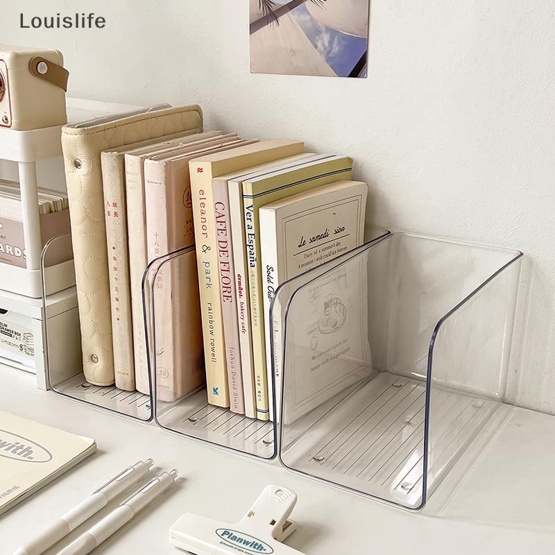 Louislife Portable Acrylic Book Stand Transparent Free Combination ...