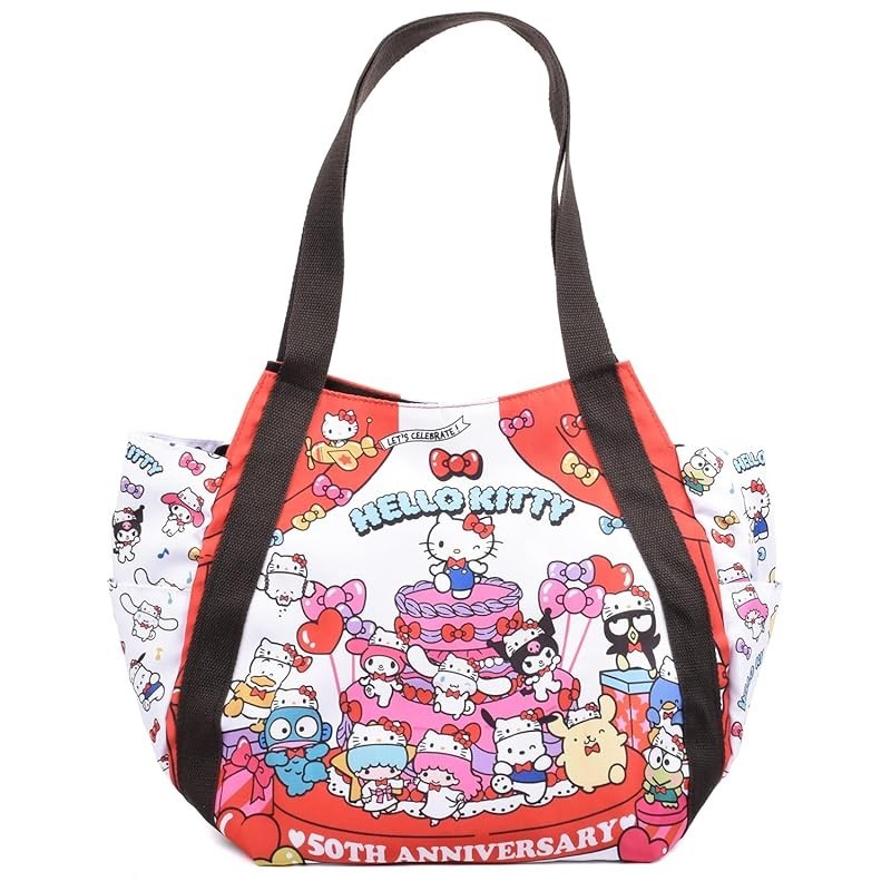 [Lelotte] Hello Kitty HELLO KITTY 50th Anniversary Tote Bag Large ...