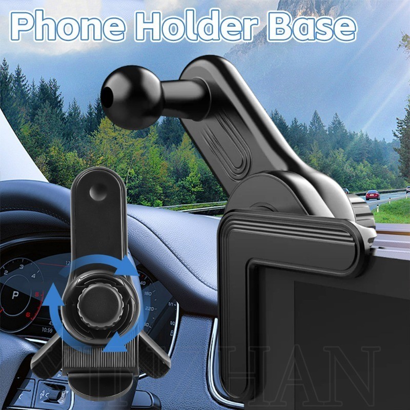 Tablet Stand Fixed Base - Support 17mm Ball Head Bracket - For Car ...
