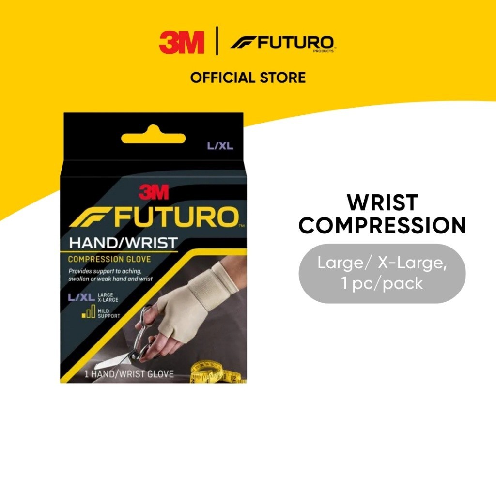 3M™ Futuro™ Hand/ Wrist Compression Glove, 09183ENR, Mild Support, 1 pc