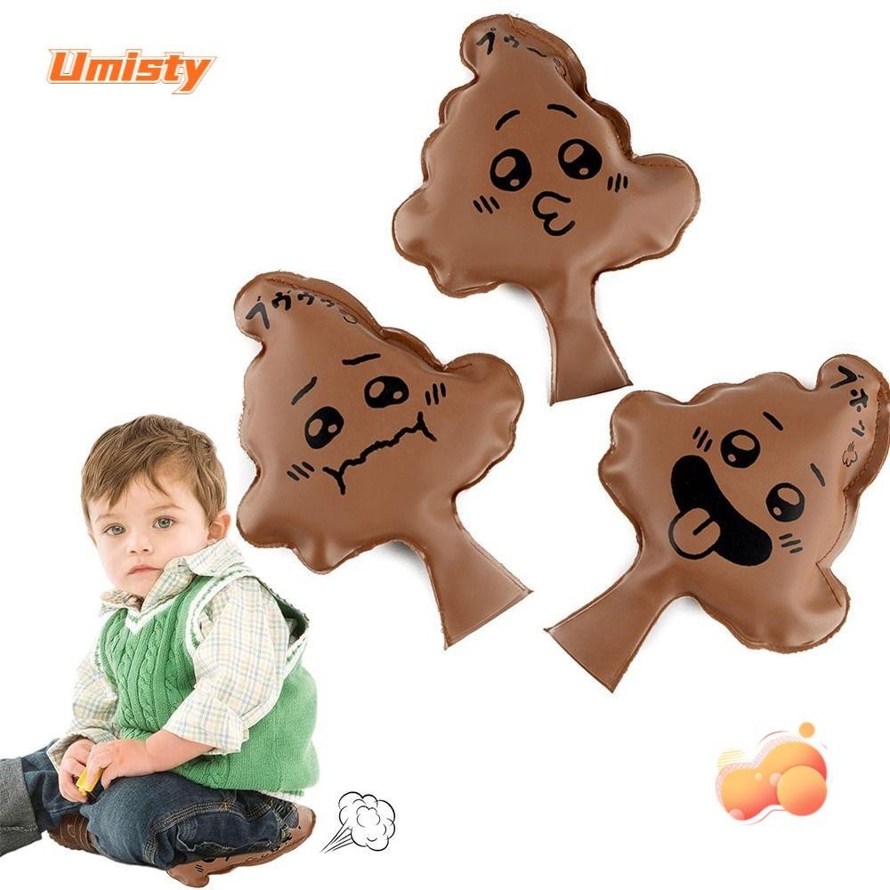 UMISTY Fart Whistle Bag, Inflating Trick Poop Shape Fart Prank Toy ...