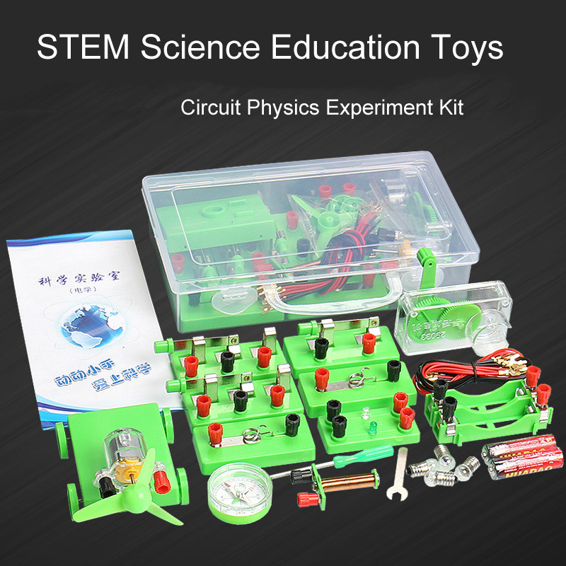 DIY Basic Circuit Electricity Learning Kit Physics Experiment Hands-On ...