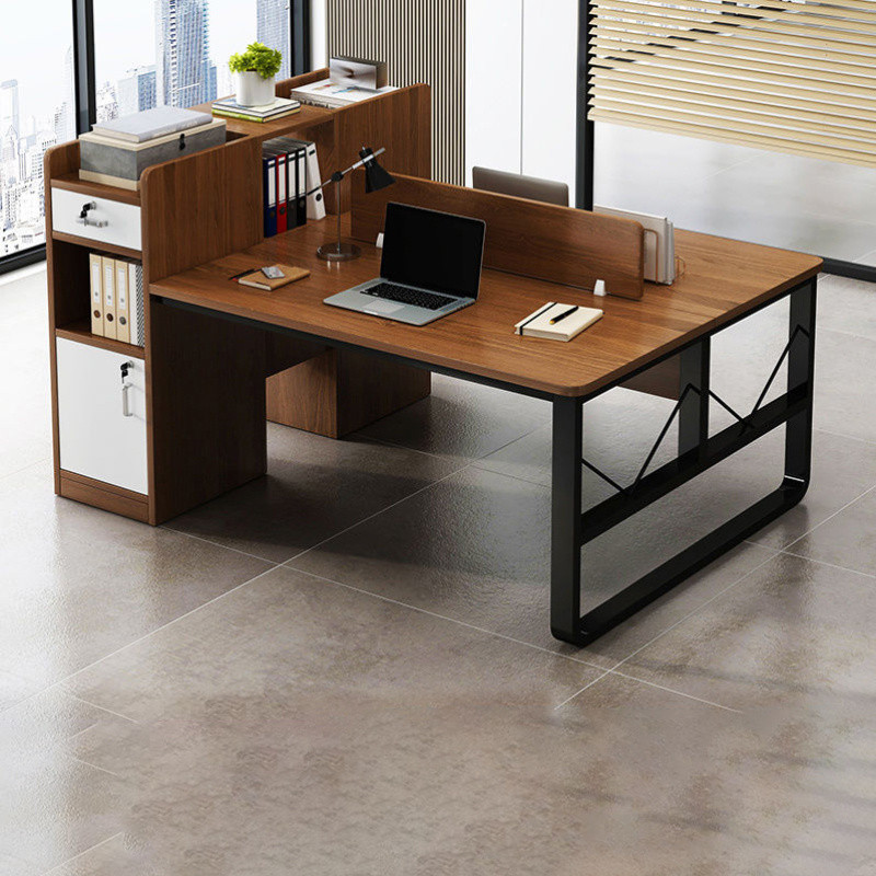 Office Computer Desk Staff Partition Workstation Office Desk Simple ...