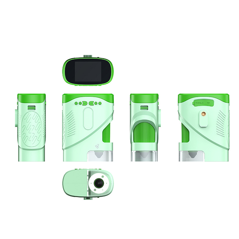1000X Kid Portable Microscope 1080P Children Microscope Electric Mini ...