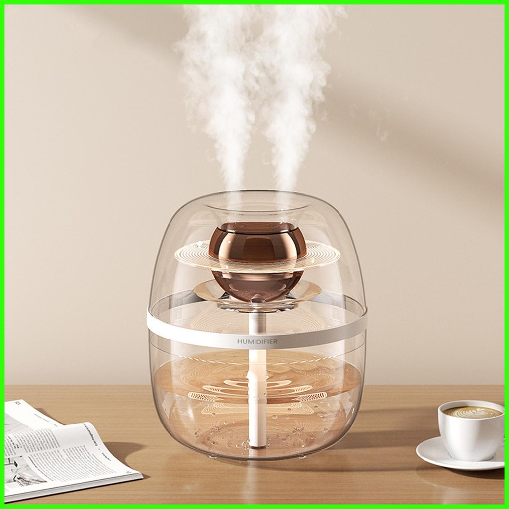 Mist Humidifier 3L Water Tank Air Moisturizer with Warm Night Light 3L ...
