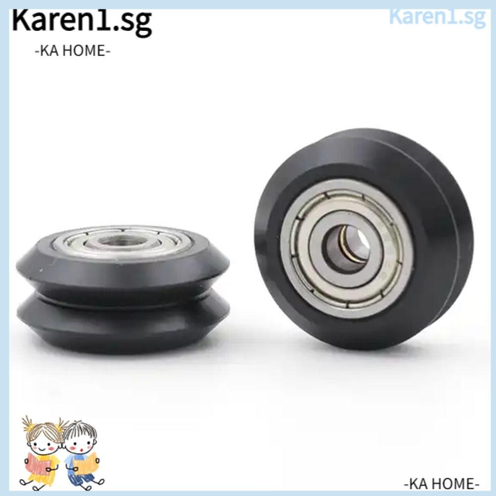 KA 10 Pcs Printer Wheels, Black Printer POM Pulley Wheels, Rust
