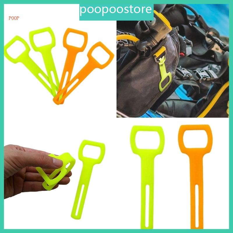 POOP Scubas Diving Regulator Scubas Octopuses Holder Strap Silicone ...