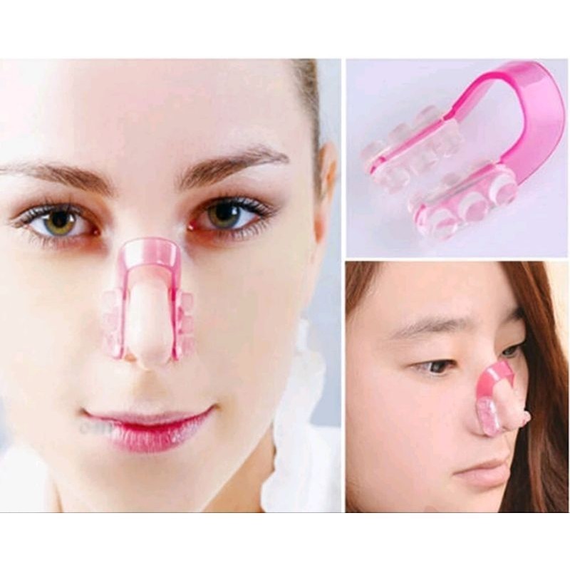 1PCS Alat Pemancung Hidung Alami Karet Silicone Nose Up Clipper Perawatan Kecantikan Wanita Bentuk Mancung Bahan Silikon A257 - Gambar 2