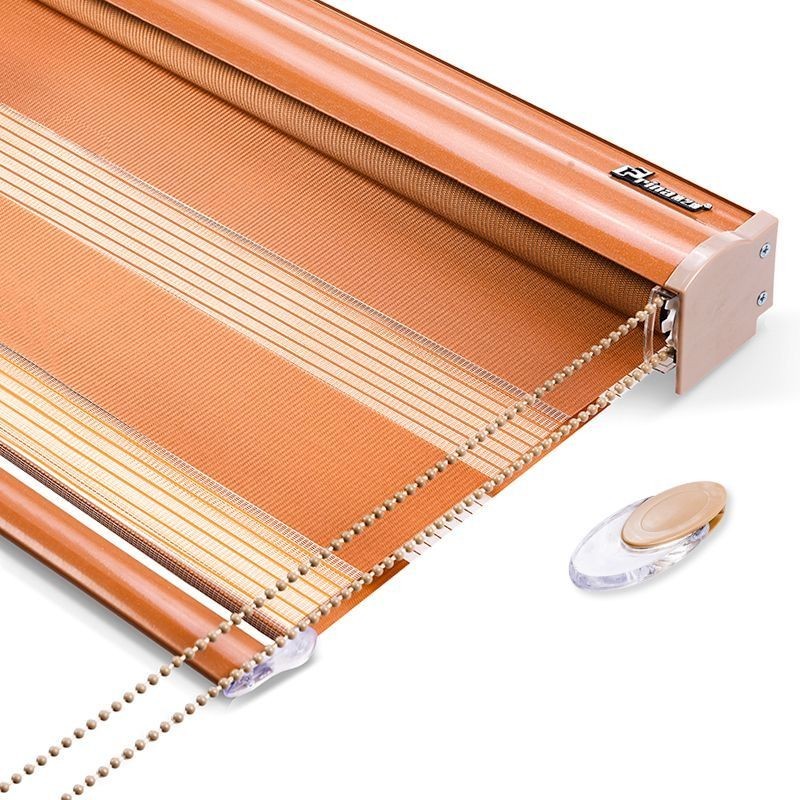 Blackout Roller Curtain Kitchen Oil-Proof Curtain Punch-Free ...