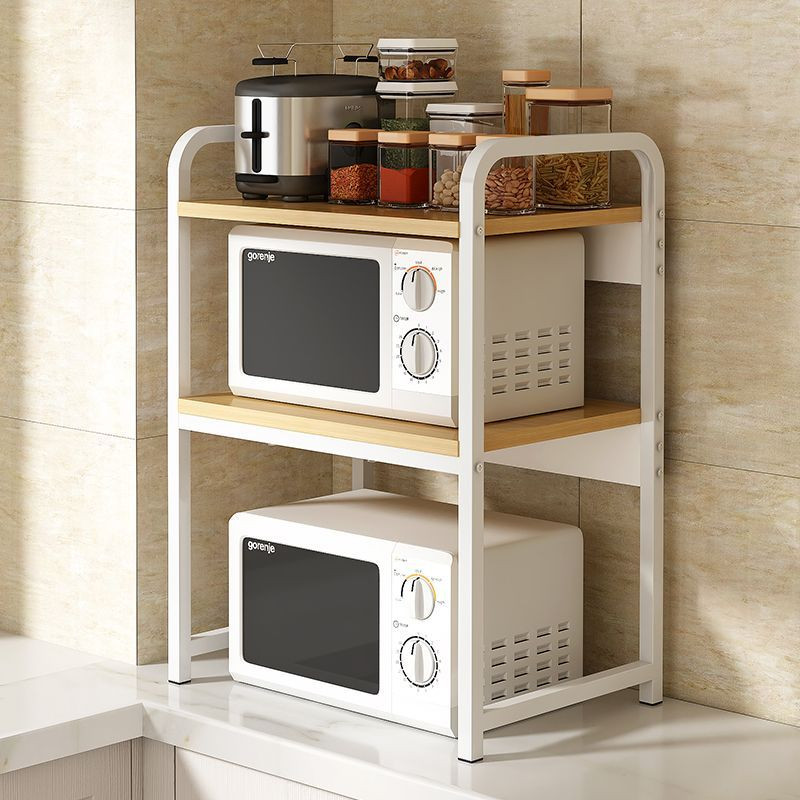Microwave Oven Rack Kitchen Countertop Rack Household Storage Rack ...