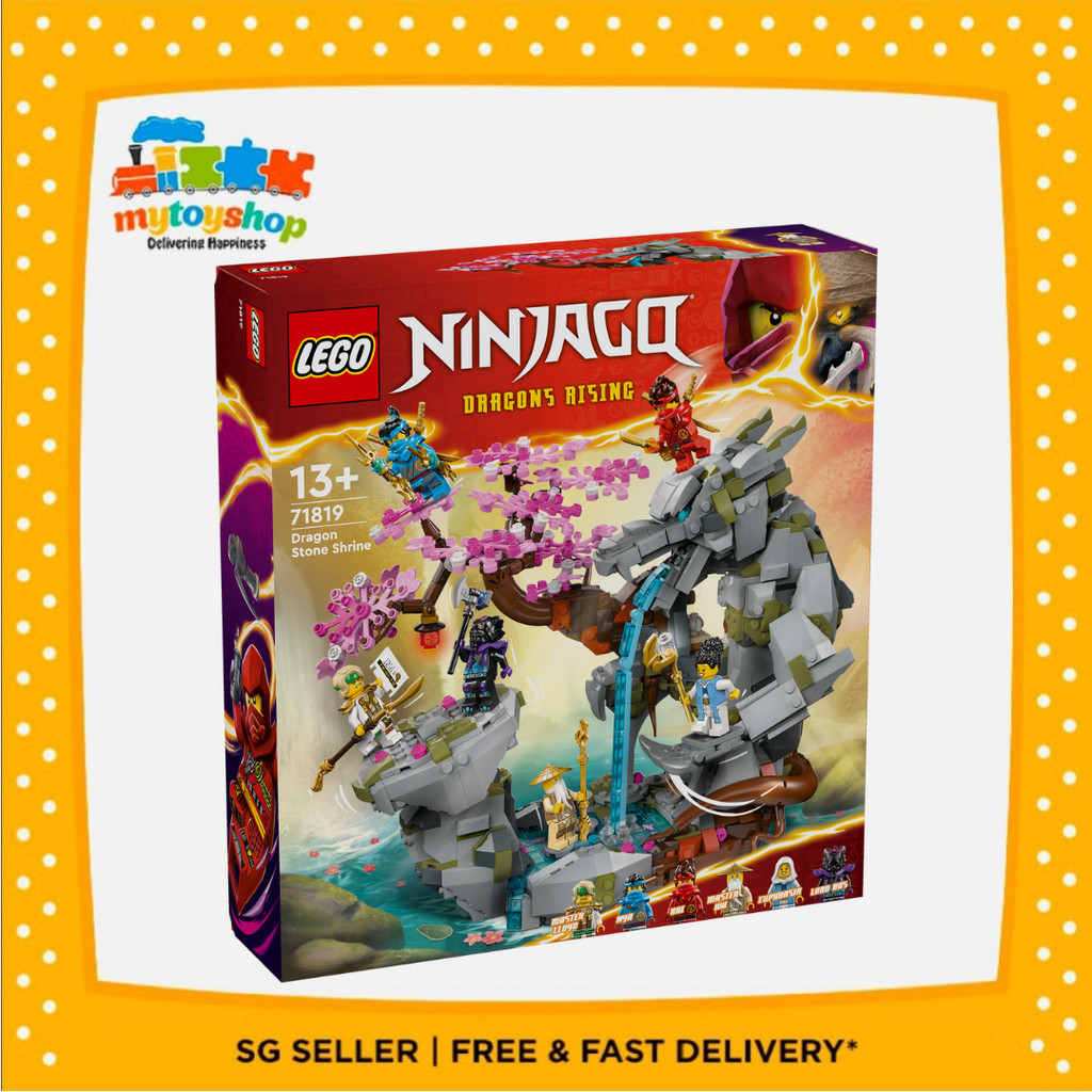 Rio❤︎︎ LEGO 71819 Ninjago Dragon Stone Shrine | Shopee Singapore