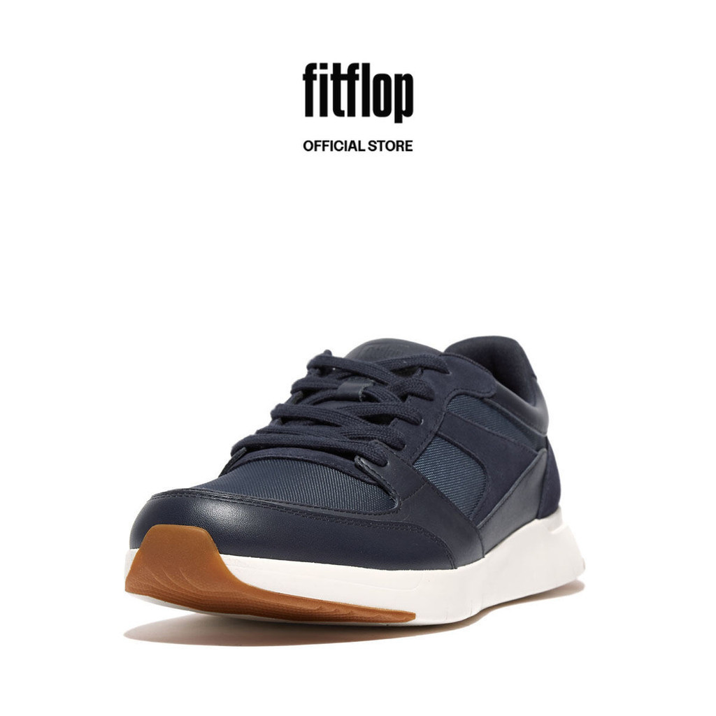 FitFlop Anatomiflex Men s Material Mix Panel Trainers Midnight Navy GV1 399 Shopee Singapore