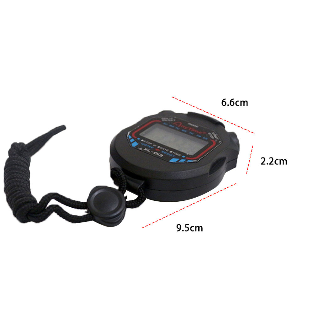 Multi-Function Electronic Stopwatch LCD Display for Fitness Coaches and ...