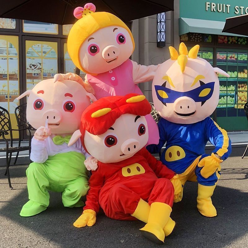 Piggy Hero cosplay costume cartoon doll costume Feifei Princess Dumb ...