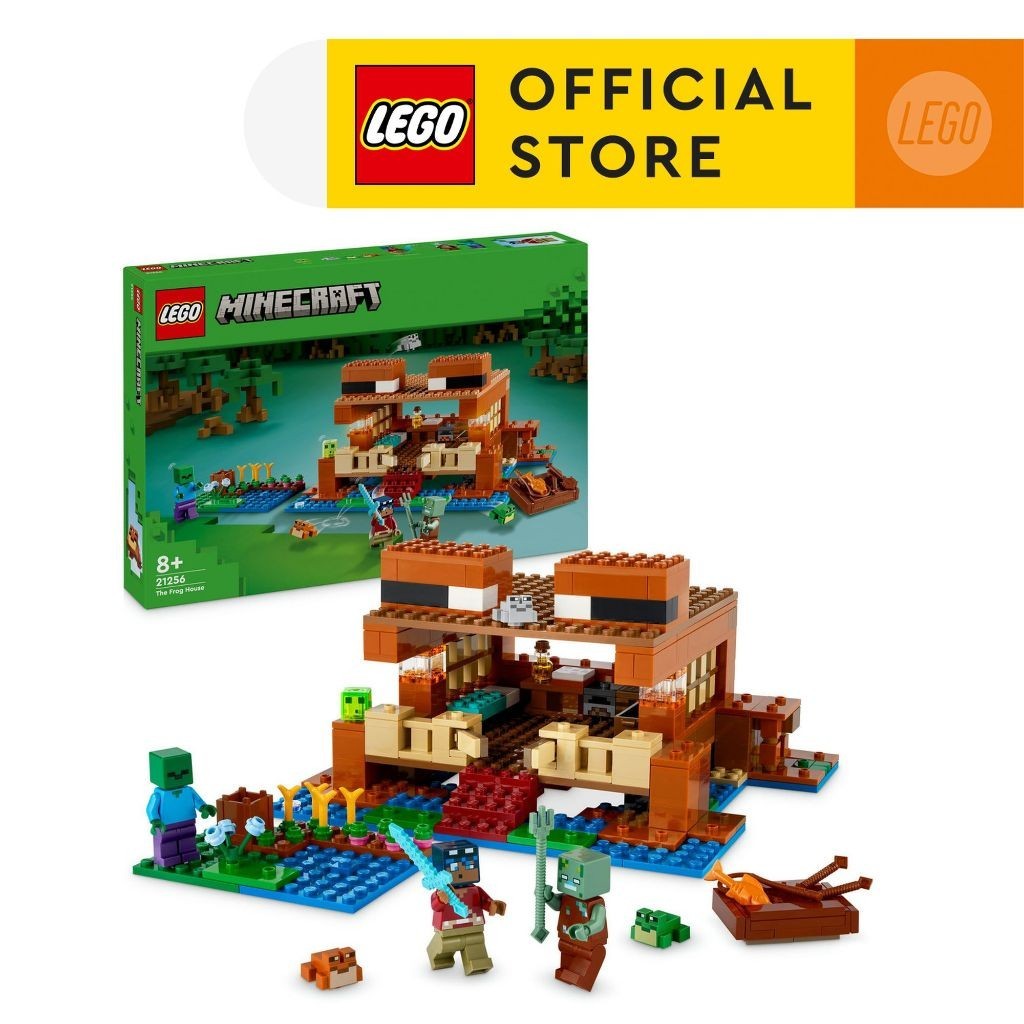 Lego minecraft best sale jungle treehouse walmart