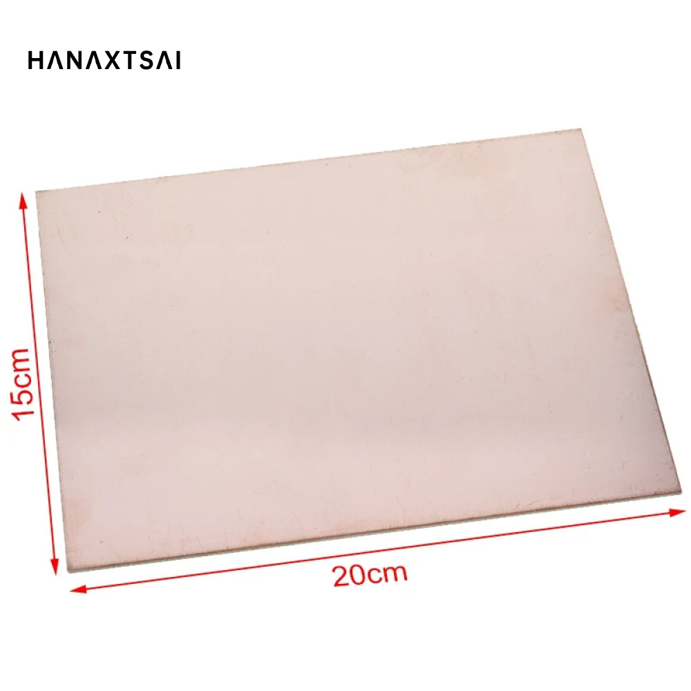 Fr4 PCB 15x20cm 15 * 20 Side Copper Clad Plate Diy PCB Kit Laminate ...