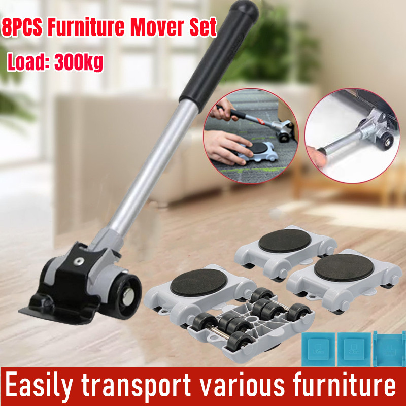 [SG SELLER LOCAL STOCK] Moving Heavy Tool Kit For Furniture 8pcs Moving ...