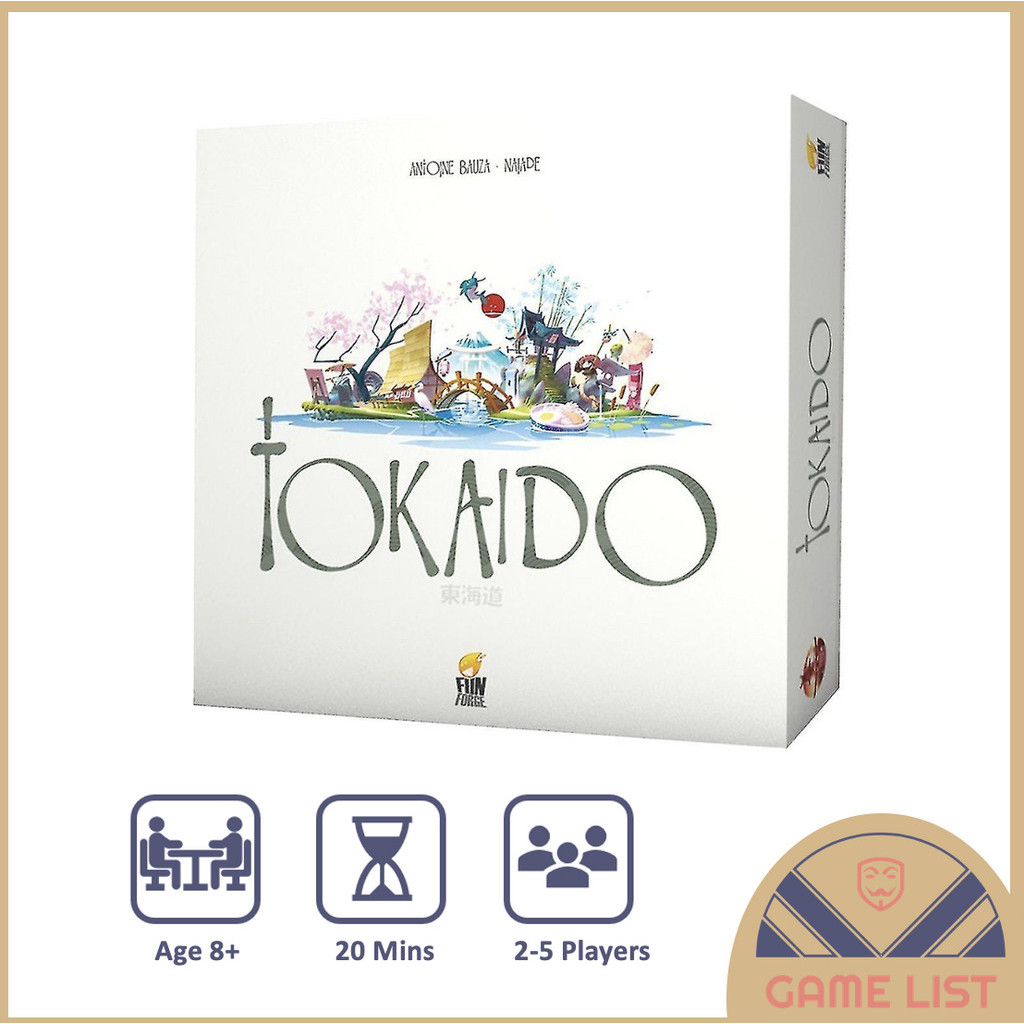 [SG STOCK]Tokaido Board Game family Party Game Kids Game Kids