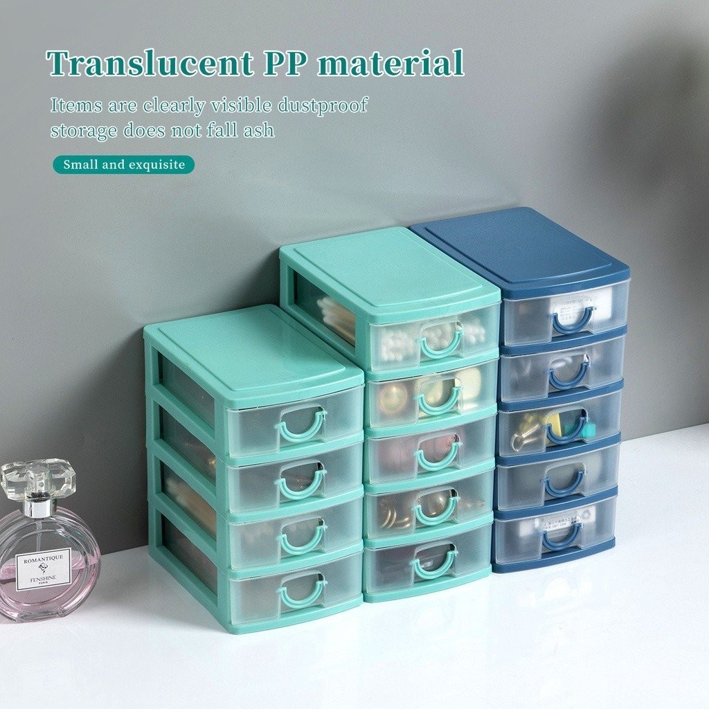 PP 4/5 Layers Dust-Proof Detachable Drawer Transparent Storage Box ...