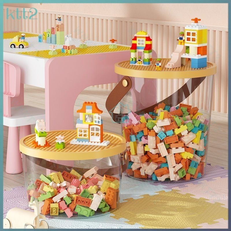 Doll Storage Stool Small Particle Lego Building Blocks Storage Box ...