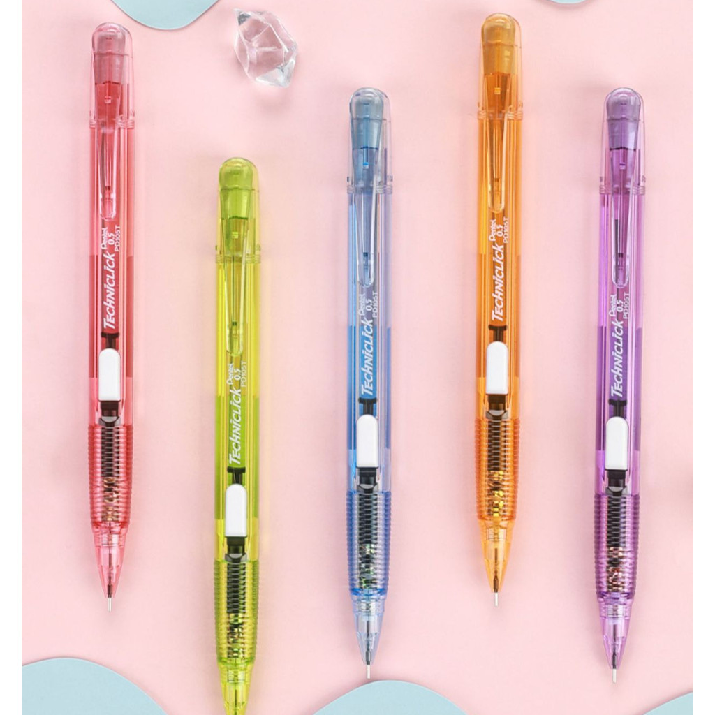 Pentel Student Mechanical Pencil Technical Click Pencil 0.5 | Shopee ...
