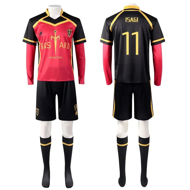 Maillot Blue Lock - Bastard Munchen - N°11 - Yoichi Isagi