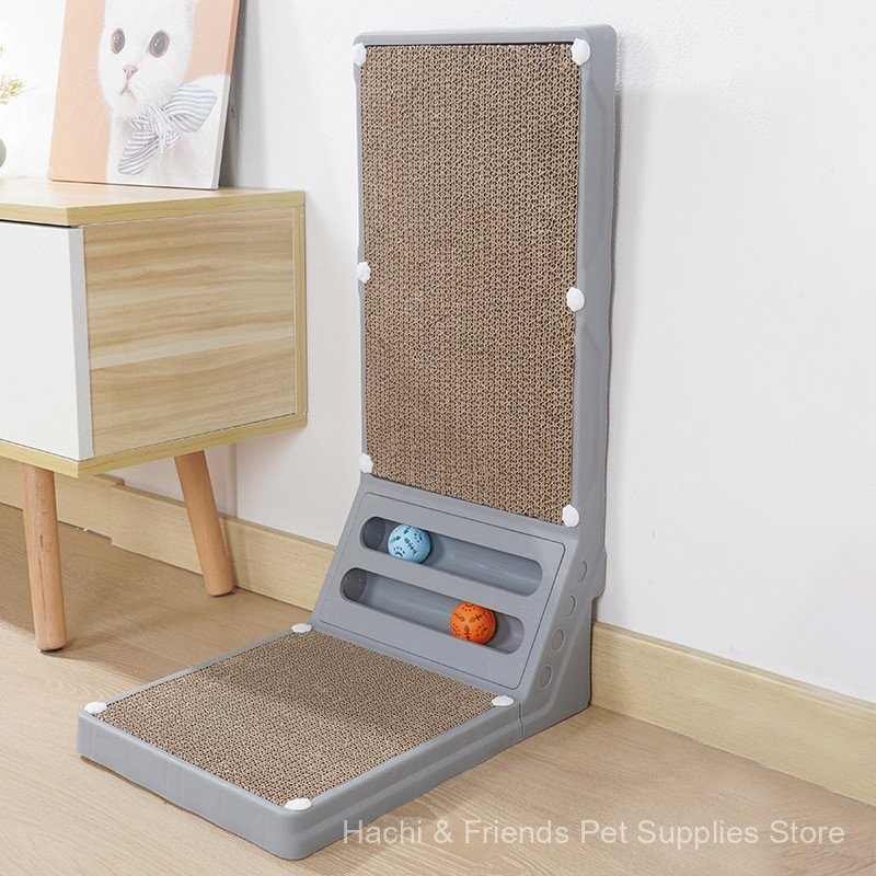 SgL Vertical Cat Scratch Board Wall Corner Cat Toy Large Scratching ...