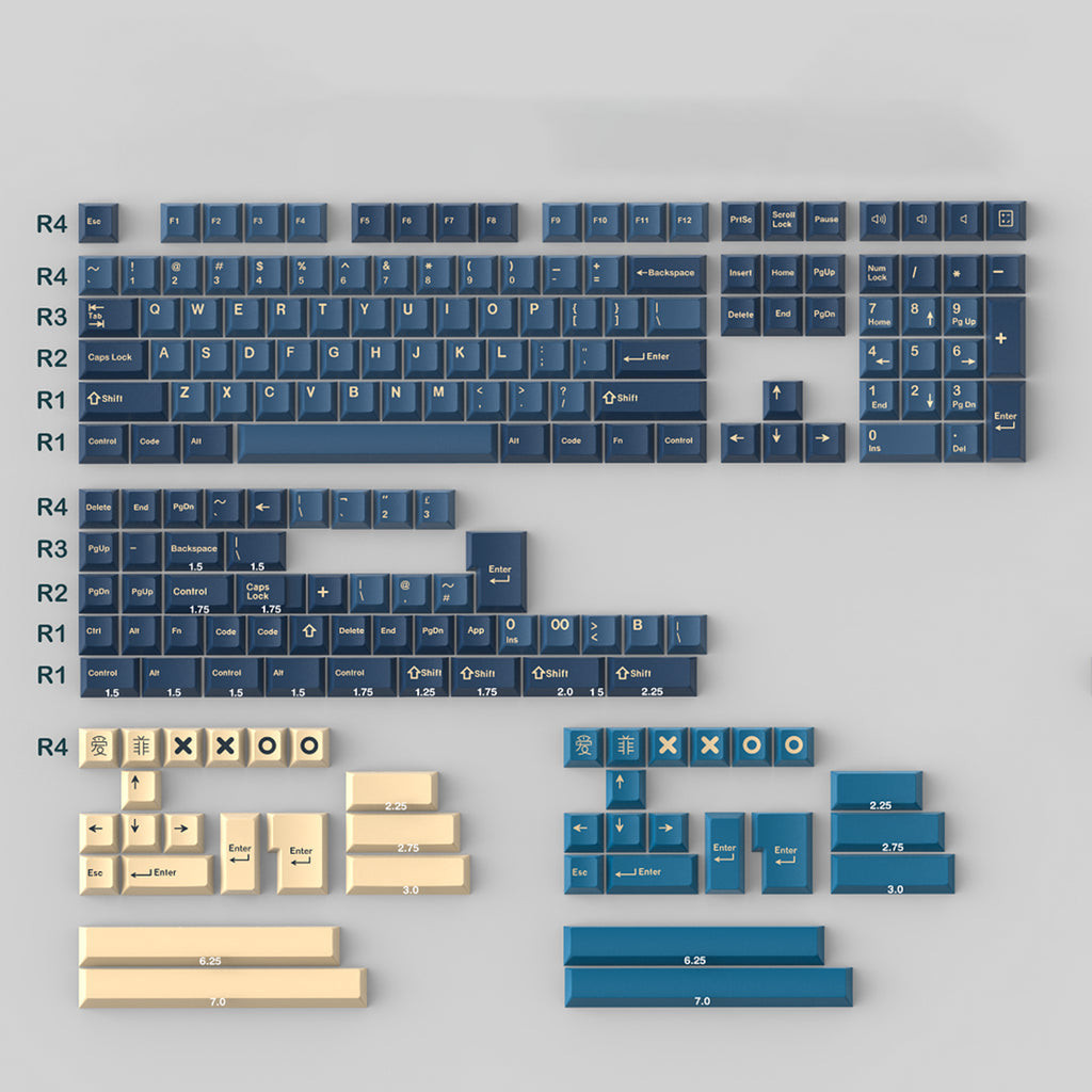 [ SG INSTOCK] Matrix / Matrix-01 Keycaps Doubleshot ABS for Mechanical ...
