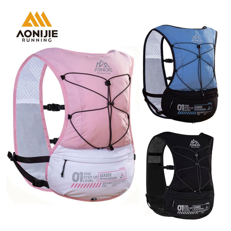 AONIJIE C9113 5L Hydration Bag Pack Running Vest Backpack Fit for 1.5L Bladder Outdoor Sports Cross country Rucksack for Chest 78 116cm Shopee Singapore