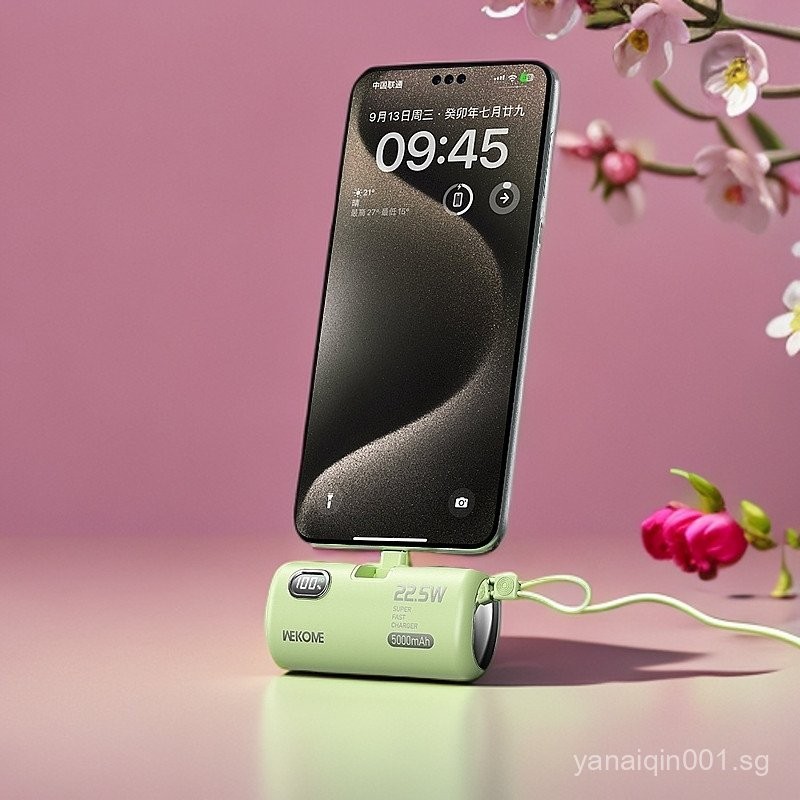 WEKOME Original Portable Capsule Charging Treasure with Digital ...