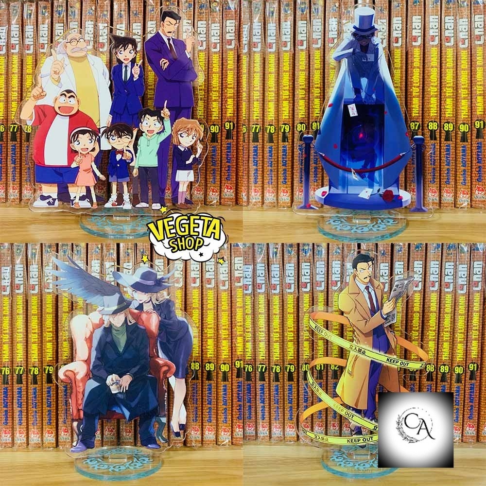 Double-sided Acrylic Mica Standee Statue Model - Conan Shinichi Kaito ...